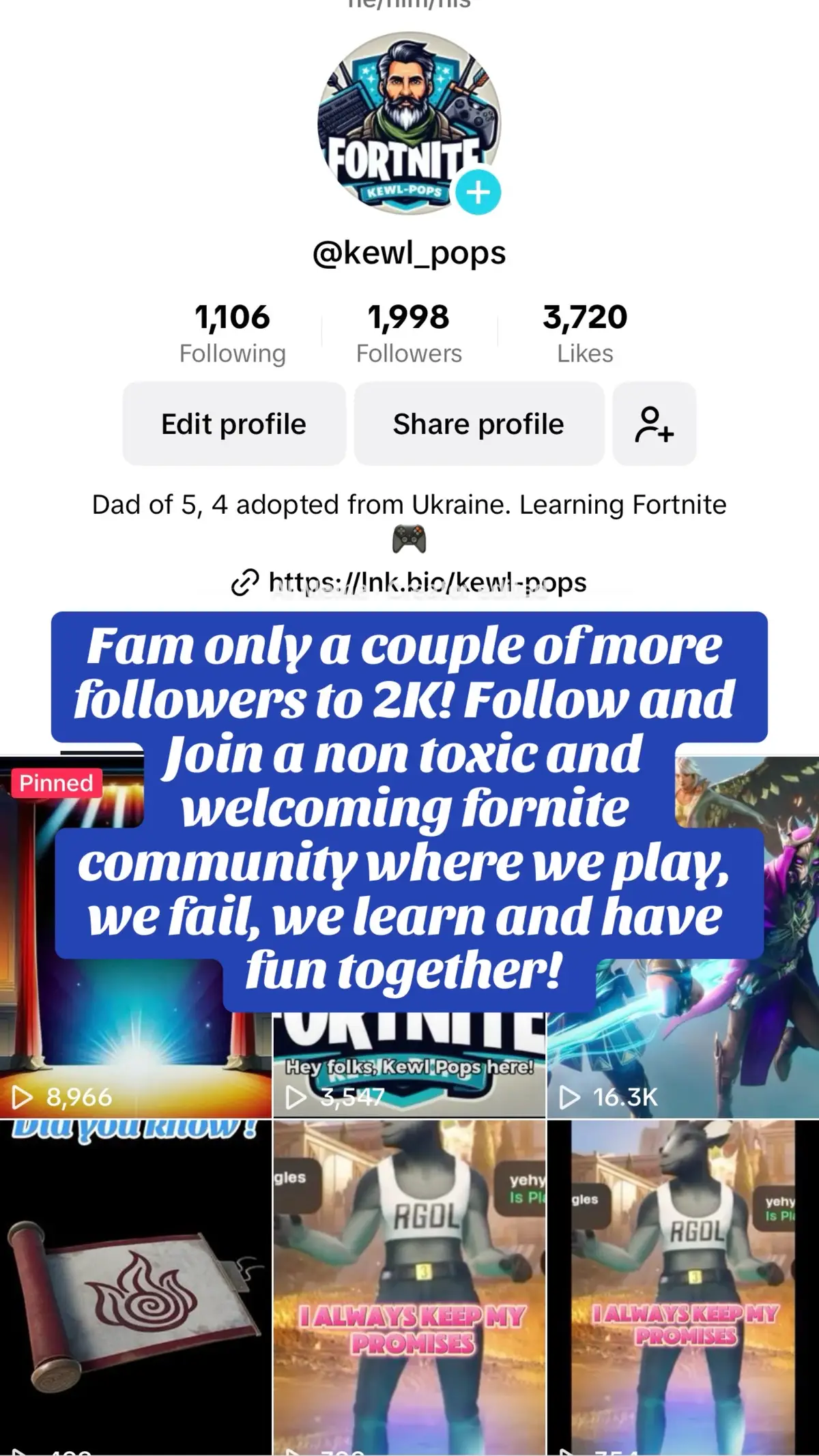 Hey TikTok fam! We're THIS close to hitting 2k followers! 🎉 Let's keep this amazing community growing together! Tag your friends, share the love, and let's reach our next milestone! Thank you all for your incredible support! 💖 #GrowTogether #TikTokCommunity #almost2k 