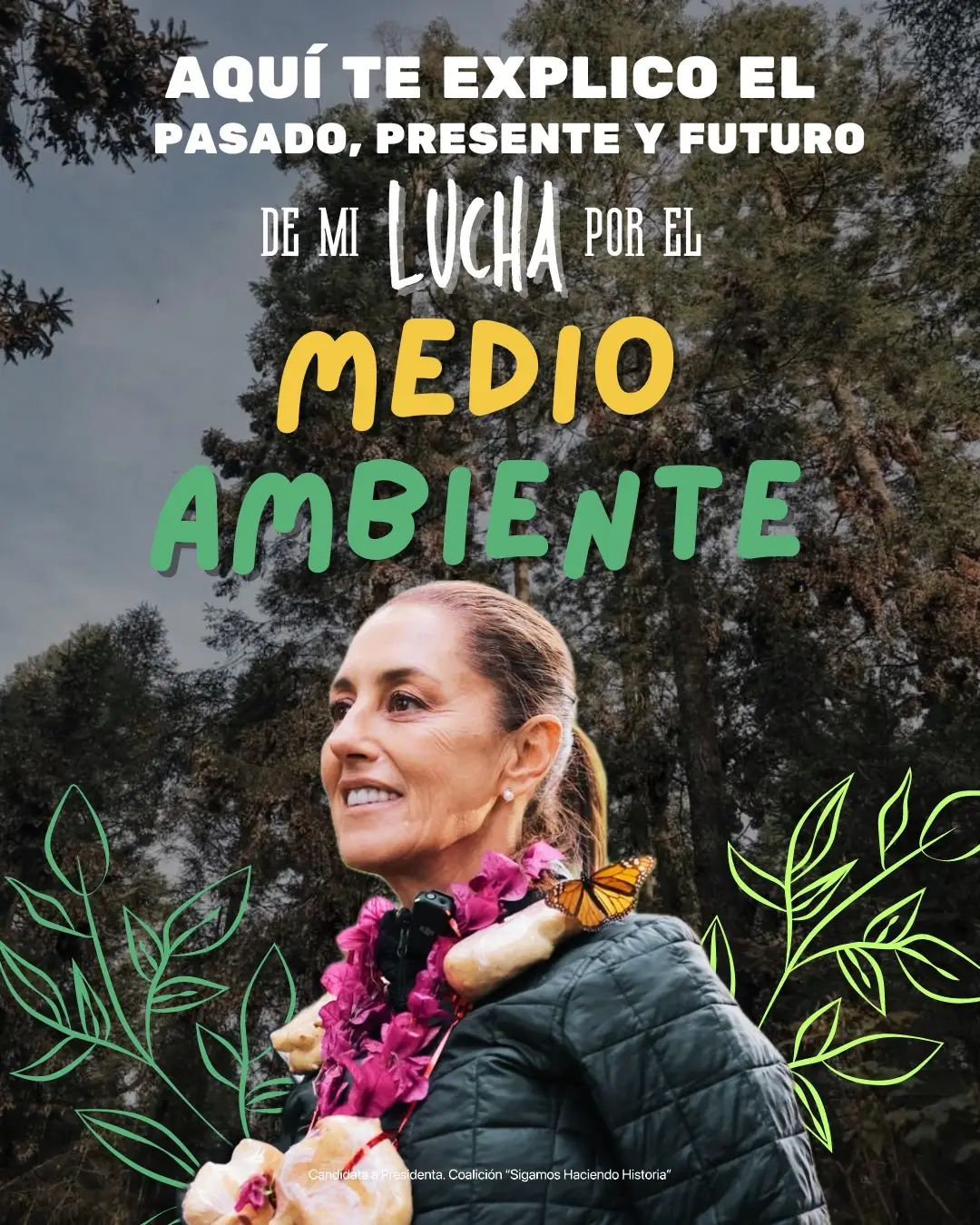 Este es un pasado, presente y futuro de todo lo que hemos luchado por el medioambiente, y seguiremos luchando. 🌎❤️ #parati #fyp #medioambiente #sheinbaum #DíaDeLaTierra