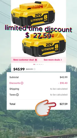 #lithium #lithiumbattery #dwalt #compatible #battery #batterylife #batteryhealth #save #savemoney #TikTokMadeMeBuyIt 
