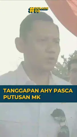 Ketua Umum Partai Demokrat Agus Harimurti Yudhoyono menanggapi hasil putusan Mahkamah Konstitusi terkait dengan PHPU Pilpres 2024, menurutnya bahwa hari ini kita sudah harus kembali utuh berekonsiliasi satu sama lain guna mewujudkan Indonesia yang lebih baik di masa yang akan datang. 