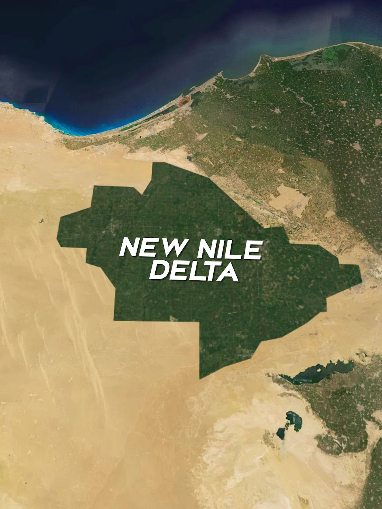 Why is Egypt Building a New Nile Delta? #egypt  #geography  #geopolitics #conquest  #demographics  #history  #conflict  #power  #strength  #unitedstates #middleeast  #mapping  #agriculture  #farming