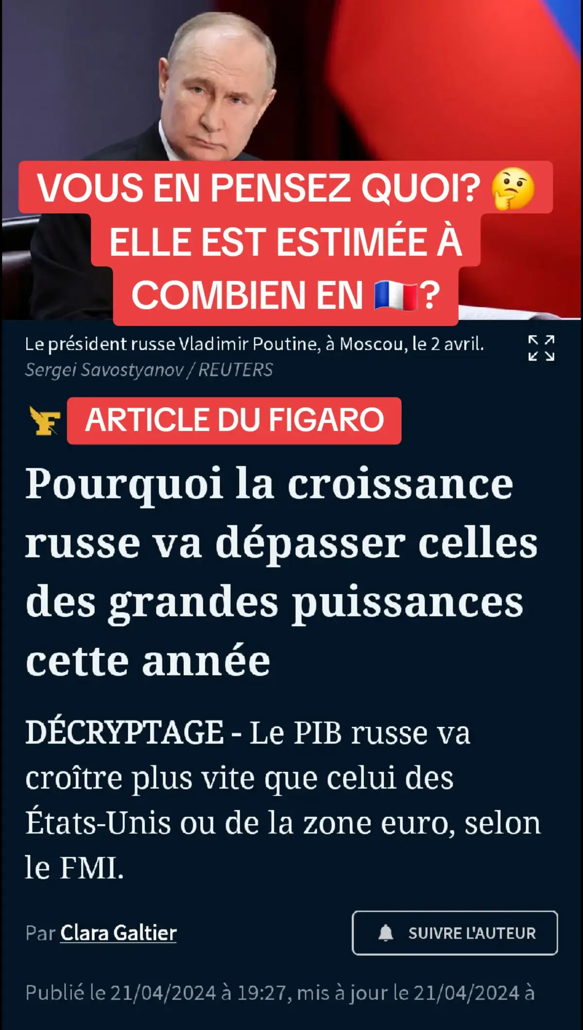 @BrunoOrioli leretourdugrandroi #fyp #pourtoi #foryou #viral #tiktok #figaro #croissance #fmi #russie #zoneeuro #étatsunis🇺🇲 #étatsunis