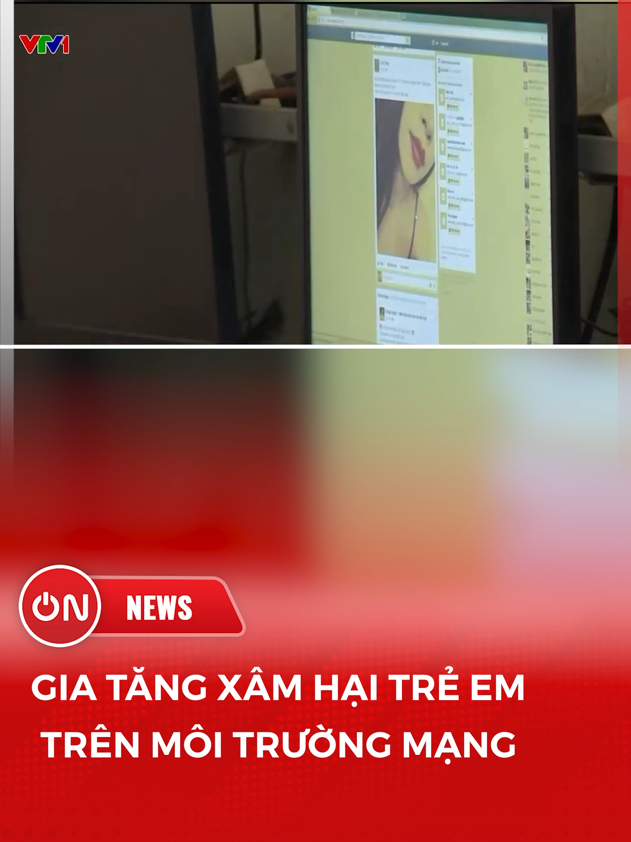 Gia tăng xâm hại trẻ em trên môi trường mạng #vtvcab #vtvcabon #vtvcabtintuc #tintuc #treem