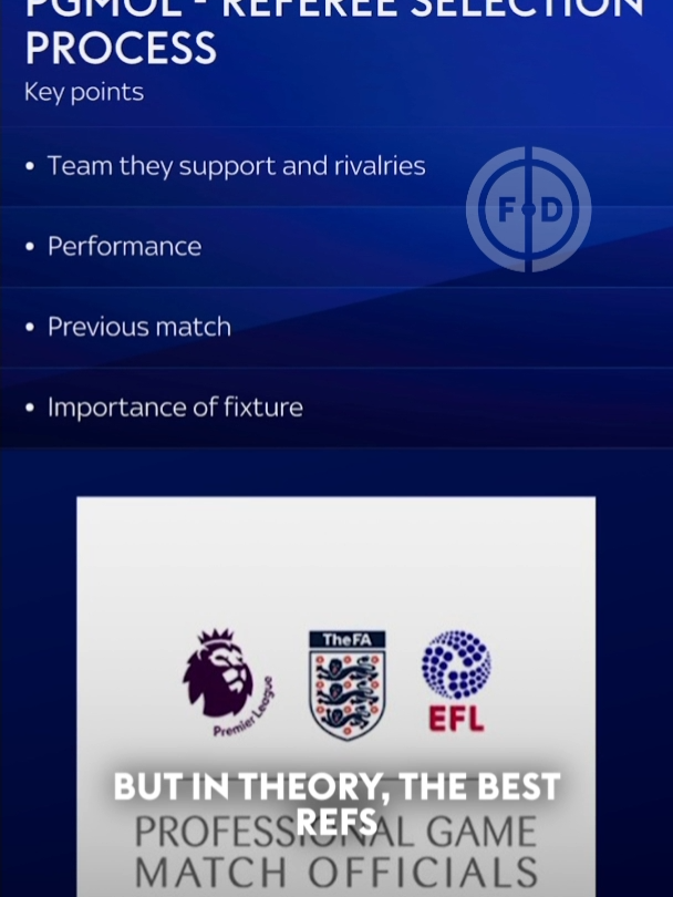 How do the Premier League stop referees from being biased during games? 🤔 #pgmol #PremierLeague #var #referees #nottinghamforest