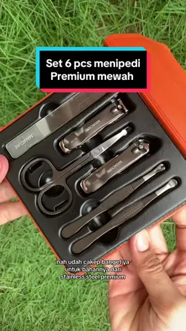 Set 6 pcs menipedi super premium mewah #setperawatankuku #menipedi #kukucantik #kukucantegan #kukusehat #menicure #pedicure #fyp 