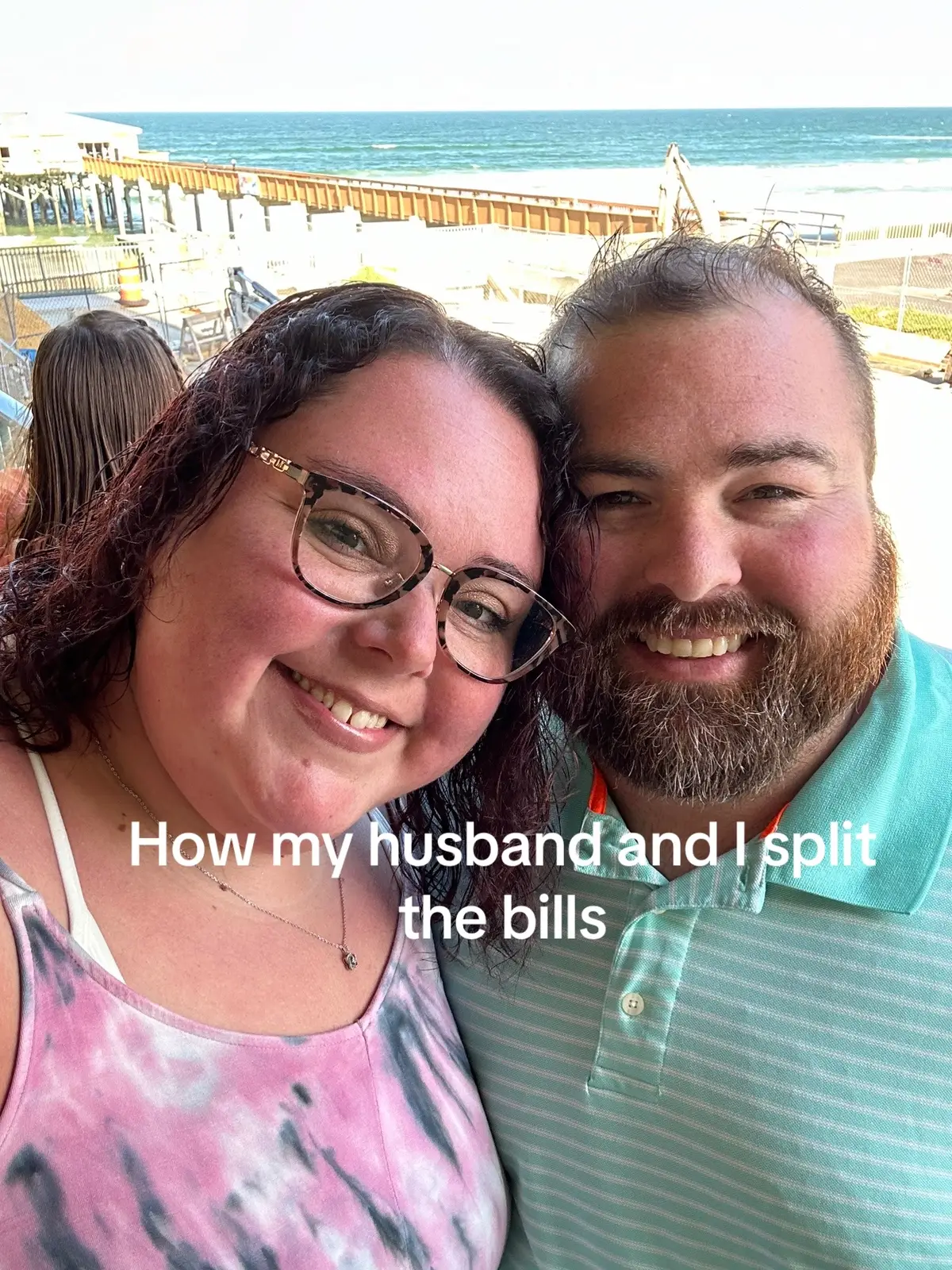 We have never split bills eveb before we were married #fyp #husbandandwife #Love #married #oneteam 