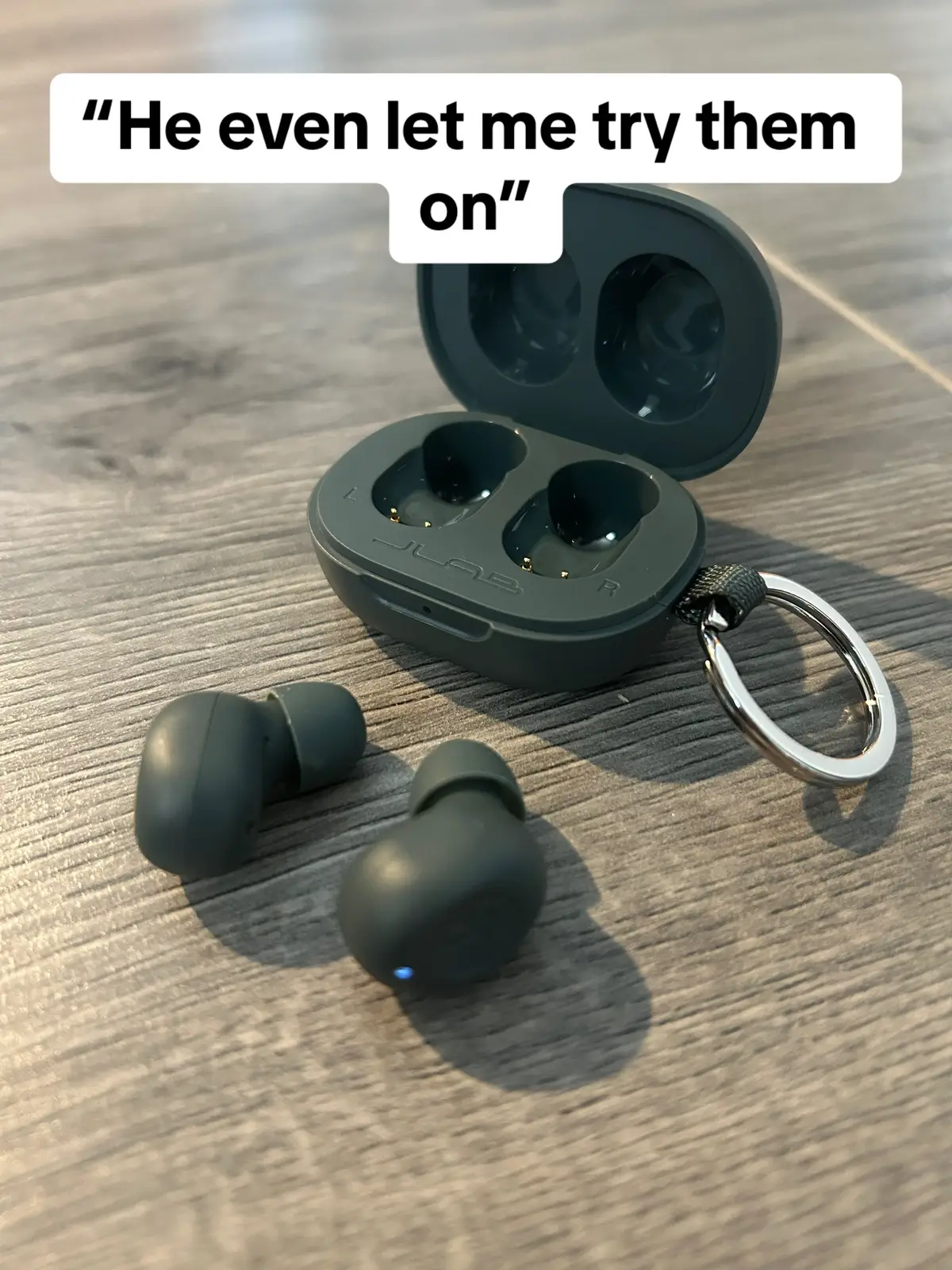 These JLab headphones are the nicest sounding and fitting earbuds that I have ever had. I will never not buy from JLabs. #earbuds #headphones #jlabminiearbuds #jlabs #soundquality #noisecancelling #sale 