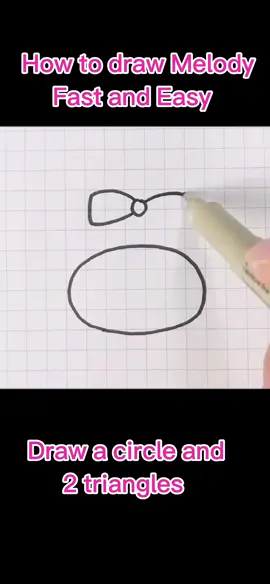 How to draw Melody fast and easy  #how #howto #howtodraw #tutorial #fyp #foryoupage #fypシ゚viral #melody #melodyhellokitty #hellokitty #drawingchallenge #drawing #drawingtutorial #fastdrawing #easydrawing #easydrawingtutorial #hellokittylover #hellokittyandfriends 