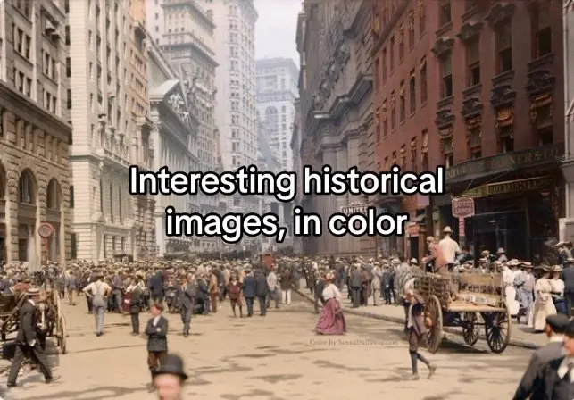 Colourised images that may give you a new look on the past. #history #kapy #kapy124 #fyp #interesting #photography