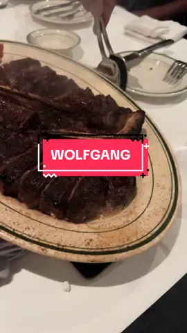 Steak night at Wolfgang! 🥰🤤 #steak #fyp #wolfgang #food #foryoupage 