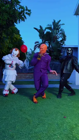 The 3 Stooges 😈🎈 #pennywise #scream #freddykrueger #fyp @TwistedPennywise 