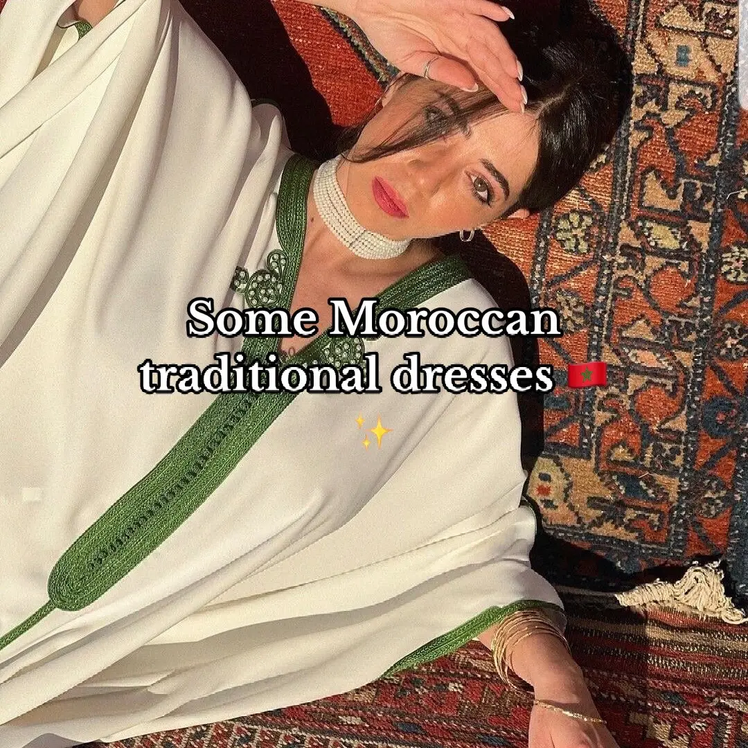 1)Caftan: Caftan is traditional dress that moroccan women were during weddings and big occasions. There are different types of caftan according to the cities and the regions. 2) Takshita: Takshita is a caftan with two layers. It is worn as well in weddings and big occasion. The moroccan bride usually wears à Takeshita. 3)Jellaba: Jellaba is a dress that moroccan women wear in their everyday life when they go outside.Very practical, it allows moroccan women to dress modestly and to be comfy. 4)Jabafor: Jabador is a traditional set with pants and a top that refers to caftan. It is also worn in occasions, more like family dinners and gatherings. It is very confortable and stylish. Gandoura: Moroccan women wear gandoura inside and outside the house. There are different gandouras depending on use. #🇲🇦 #morocco #maroc #moroccancaftan #moroccangirl #travel #trend #🇲🇦 #maghreb #fyp #fypシ゚viral #pourtoi 