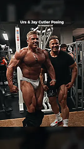 Urs x Jay Cutler Posing ❗️ 🎥 Urs Kalecinski  #urskalecinski #jaycutler #posing  #esn #miraclewear 