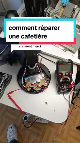 Réponse à @ludoviccaron235 comment réparer n'importe quelle cafetière, voici un tuto très simple sur comment tester un triac. #DIY #cafe #education 