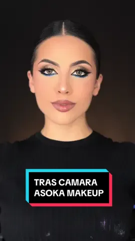 TRAS CAMARAS💙✨ del ASOKA MAKEUP✨ mi amiga @Gennyamakeup me ayudo a grabar el video 😂💙 #asokamakeup #indianmakeup #bloopers #trascamaras 
