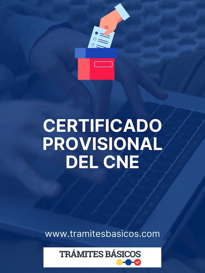 ¿No votaste o perdiste tu papeleta de votación? Descarga el certificado provisional de votación en línea desde el portal del CNE #Ecuador #CNE 