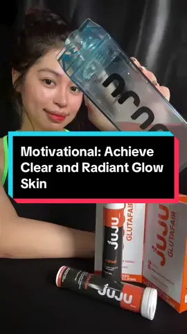 Motivational Suggestion: Achieve Clear and Radiant Glow Skin by using Juju Glutafair plus vitamin C Click the link below to order. Video Credit: r3jna #fyp #fypシ #viral #LearnOnTikTok #motivation #mindset #juju #gluta 