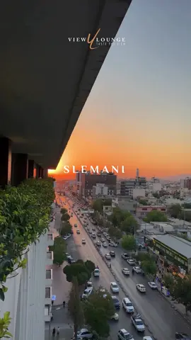 #viewlounge #viewloungerestaurant #sunset #slemani #سلێمانی  #kurd  #السليمانية #fyp 