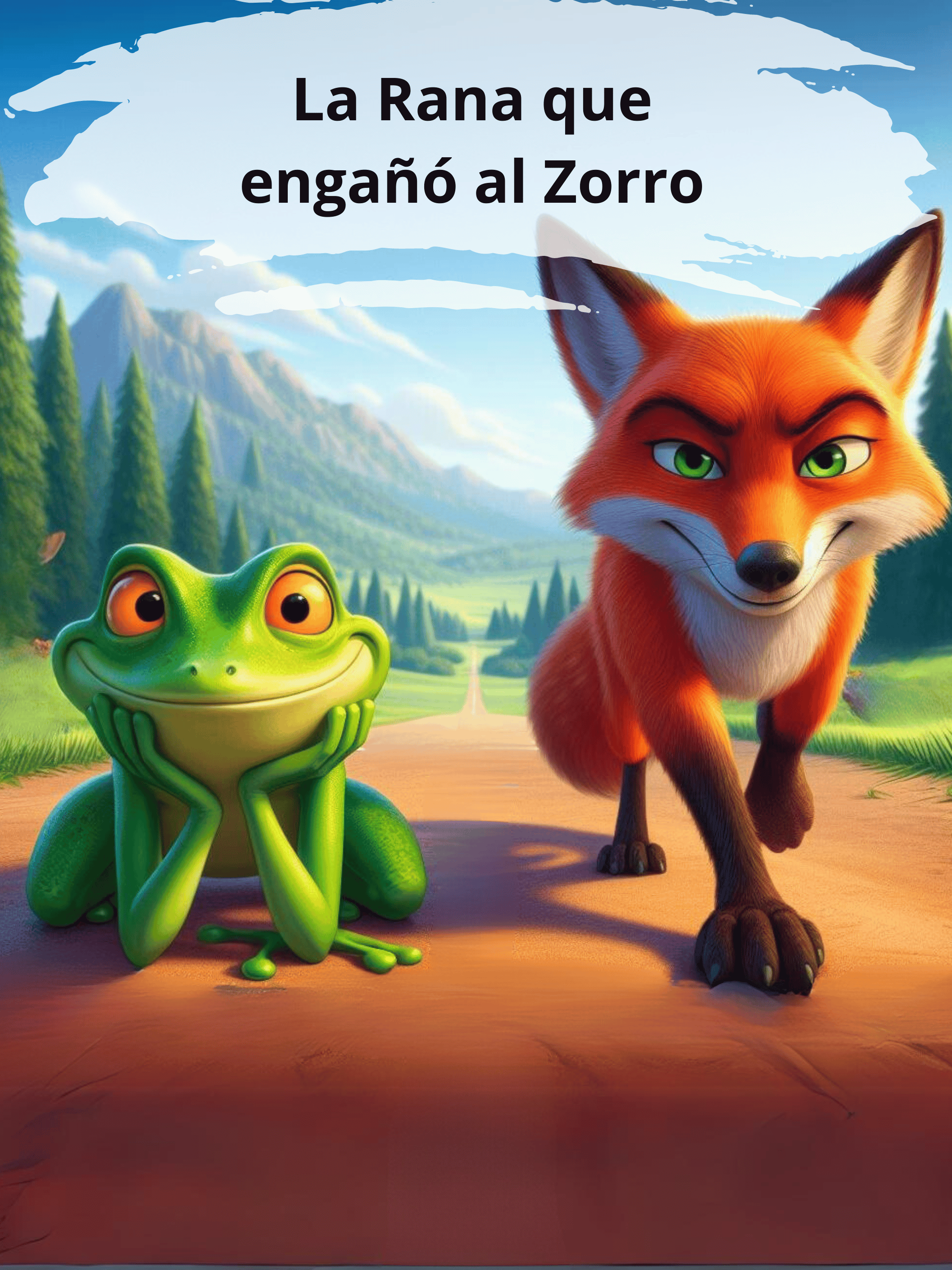 Cuento 🐸  “La Rana que engañó al Zorro” 🦊 No subestimes a los demás por su apariencia, la humildad y la amistad son tesoros que se ganan con respeto y reconocimiento de nuestras propias limitaciones. #cuentos#cuentoscortos#cuentosparaniños#fabulas#historias#zorro#rana#enseñanzadevida#humildad#niñosfelices#valores#vida#parati#fypp