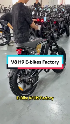Popular models Fatbike V8 and H9 Electric bikes are here. #ebike #ebicycle #ebikefactory #OEM #electricbicycle #fatbike #originalfactory #mountainbike #bulkproduction #masscustomization #electricbike #production #fattireebike 