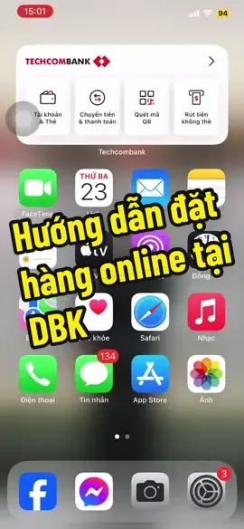 Cách đặt hàng ngay trên website của DBK. #dbk #dungcu #thietbi #thuyluc #tiktok #dbkvietnam 