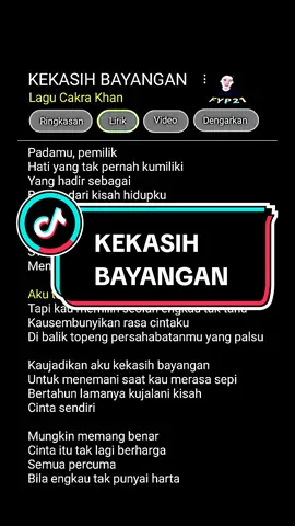 ada yang di jadikan KEKASIH BAYANGAN gak🤔😂 #MentahanLirikLagu #kekasihbayangan #mentahanlirik #fullirik #sad #fypシ゚viral #masukberandafyp #vibes #cakrakhan 