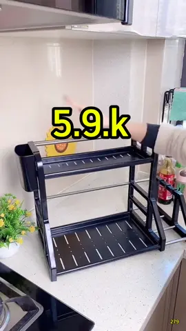 Kệ gia vị nhà bếp, nhỏ hon tiện ích #kegiavi #kegiavinhabep #kegiavi2tang #tienich #giadungtienich 