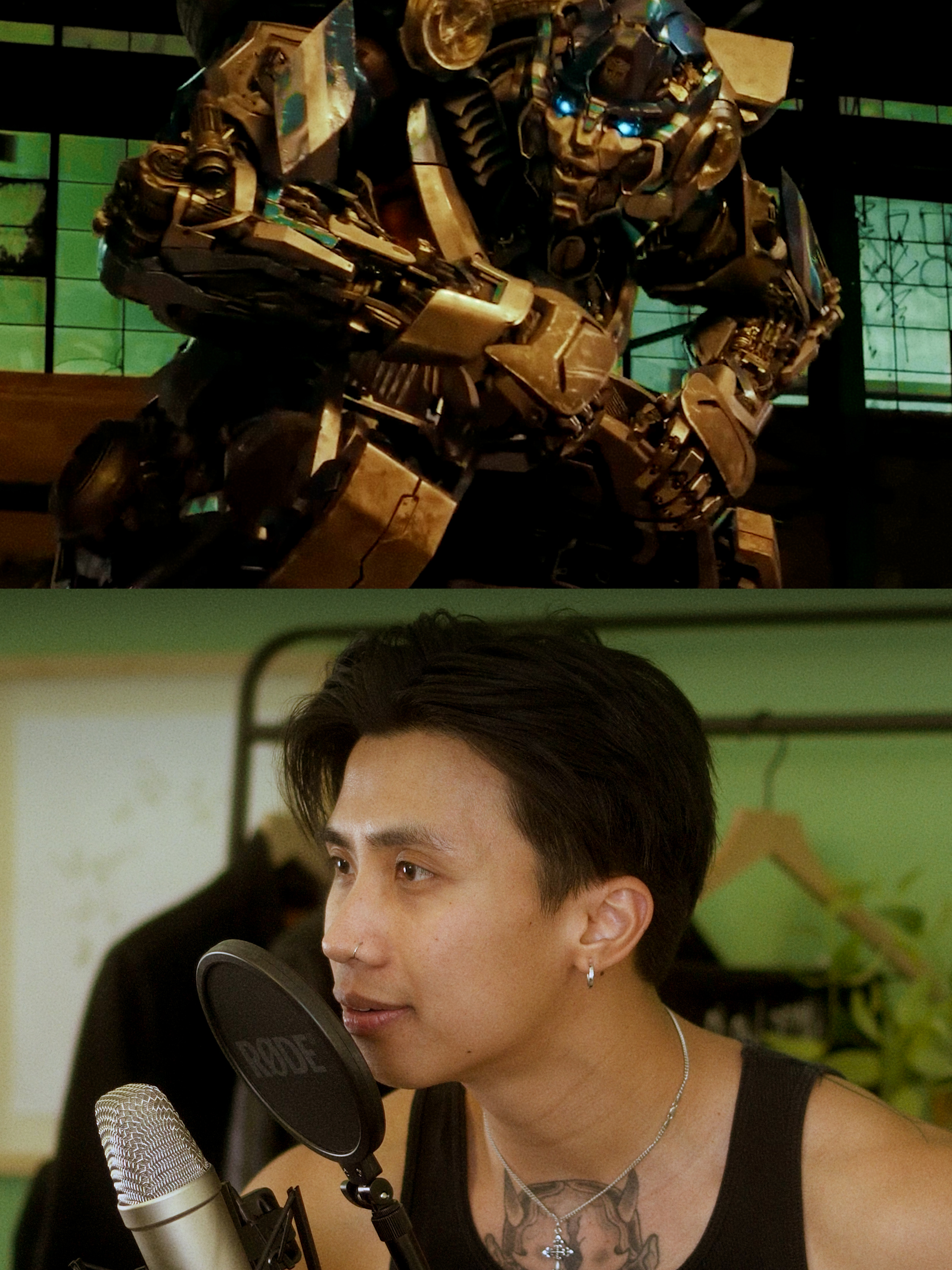 Voicing Mirage from Transformers: Rise of the Beasts #acting #voiceacting #transformers #actor #filmtok