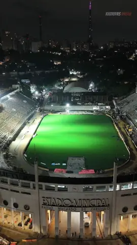 Estádio do Pacaembu em São Paulo. . . . #pacaembu #estadiopacaembu #saopaulocity #djiair3 #dronesdji 
