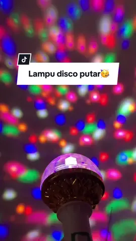 Cocok nih untuk party atau untuk memeriahkan acara 👍😍🥳#lampudisco #lampudiscoputar #lampudiscowarnawarni #lampudiscomurah #fyp #mteid 
