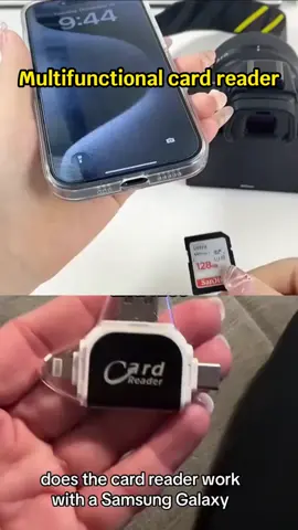 6-in-1 memory card reader, high-speed transmission, plug and play, easy expansion✅, 4 interfaces, dual card slot design, compatible with multiple systems, it is so easy to use! #sd #sdcardreader #sdcardreader #memorycard  BLH
