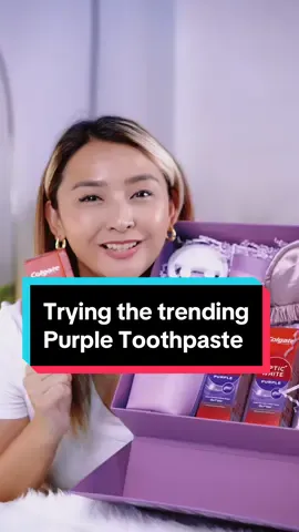 Unveiling the secret to a brighter smile with Colgate Optic White Purple Toothpaste! 💜✨  Say goodbye to yellow stains and hello to confidence! #HelloPurple #ColgatePurple #Teethwhitening #OralCare  . . . This video is a collaboration w/ aims to provide educational information. It is not meant as an endorsement and is not meant to replace a dentist’s consultation. . . #whiteningteeth #whiteningtoothpaste #TikTokMadeMeBuyIt #tiktokmademetrythis #tiktokmademebuythis #tiktokmademetryit #teethwhiteninghack #fyp 