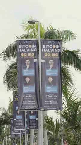 Saya dan @Steven A | Cryptopreneur 🚀💰 bakalan bahas Bitcoin Halving dan prediksi harga berdasarkan Data dan Fundamentalnya. Gass ramaikan ke booth @Triv Exchange di Grand Atrium Pakuwon Mall Surabaya hari Sabtu, tanggal 27 April 2024! 🔥Go Big or Go Home🔥