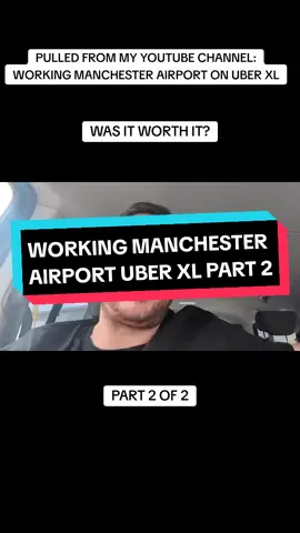 Working manchester airport Uber XL was it worth it? #uber #uberdriver #uberxl #manchester #manchesterairport 