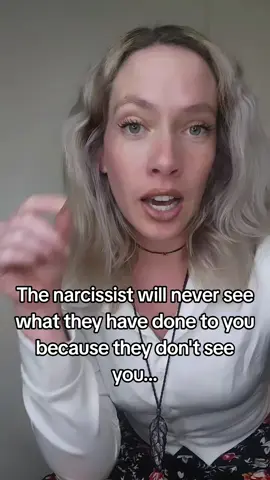 The narcissist will never see what they have done to you because they don't see you... #narcissistbehaviour #covertnarcissist #narcissisticrelationship #narcissist #narcissism #narctok #narctokadvice #narcissisticabuse #npd 