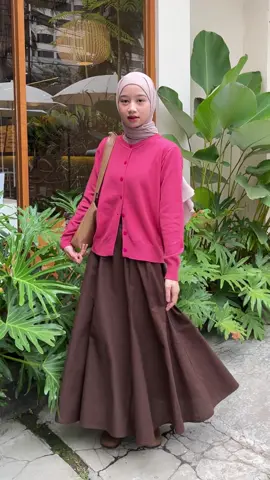 Warna baruu chocolate😜🫵🏻 buruann sebelum viral dan sold terussss🍫 #hijaboutfit #fashiontiktok #ootdhijabstyle 