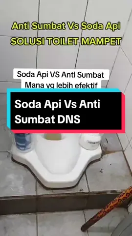 menurut kalian mana yang lebih efektif mengurai sumbatan Soda Api vs Anti sumbat Cair ? komen di bawah yah #antisumbat #antisumbatwc #antisumbatwastafel #sodaapi #pembalut #rokok #tisu #dnsclean 
