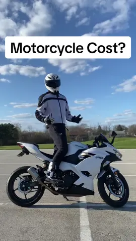 How Much Money Does It Cost To Own A Motorcycle? #ninja400 #motorcycle #sportbike #bike #BookTok #biketok #beginner #fyp 