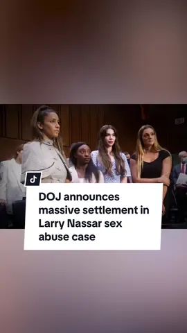 The DOJ has announced a $139 million settlement with Larry Nassar’s victims over claims of FBI misconduct. #larrynassar #fbi #gymnastics #news 