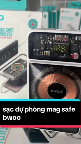 Sạc dự phòng mag-safe bwoo đa chức năng công suất 10.000mah#tht #thtstore #phukienthtbwoo #sacduphong #sacduphongmagsafe #xuhuongtiktok #xuhuongtiktok2024 