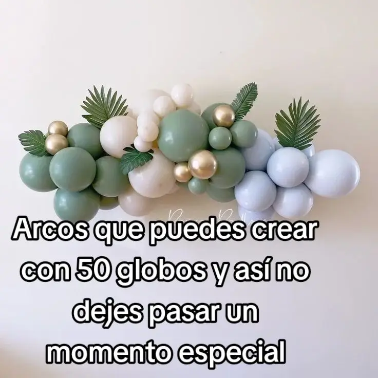 ideas de decoracion con poco material#arcodeglobospequeños#arcodeglobofacil#decoracionsencillas