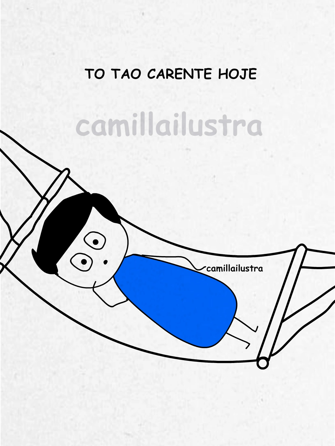 Queria tanto um oi 🥹 #camillailustra  #humor #ilustração  #animacao  #comedia #memes  #pix #criancas