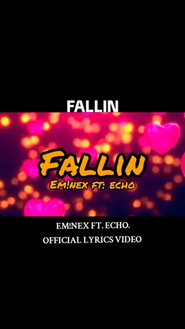 FALLIN - EM!NEX FT. ECHO. (OFFICIAL LYRICS VIDEO) #fallin #official #lyricsvideo #2024 #newsong #fy #fyp #jerichocondefam #viral #trending #fypdongggggggg #hiphop #music 