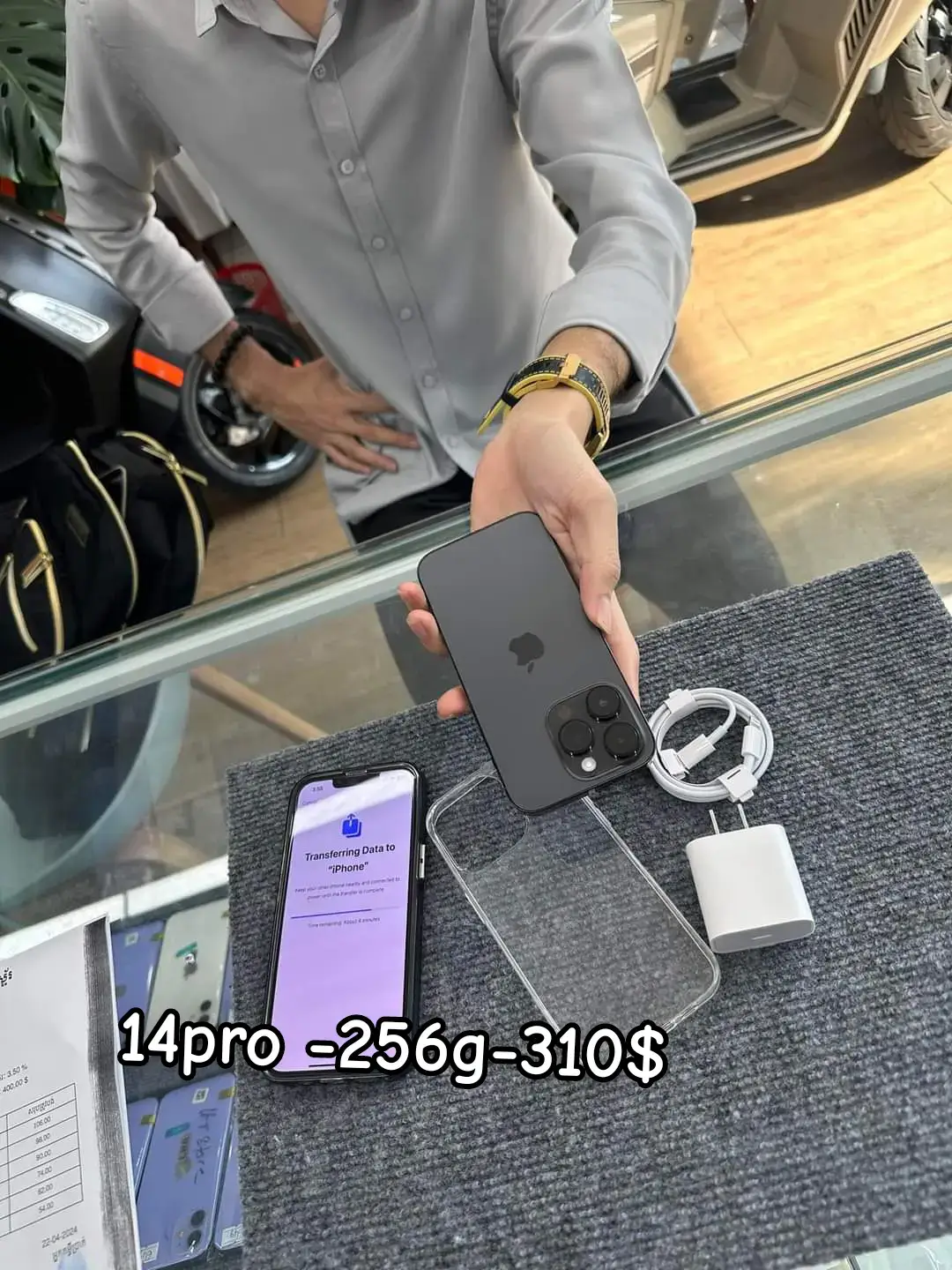#iphone14pro 310$ធានា1ឆ្នាំ