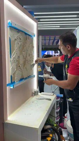 Pintura decorativa efeito Rocha  #asmrsounds #asmr #texture #construction #stucco #stuccoveneziano #stucco🇺🇸 #piedra #pedras 