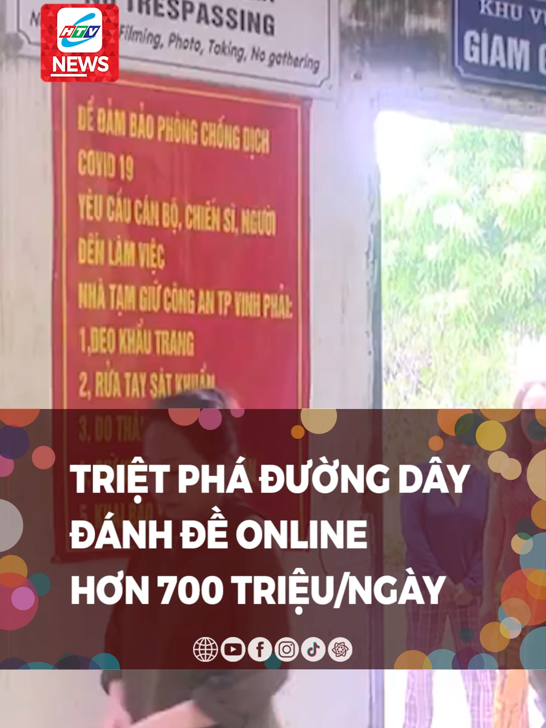 Triệt phá đường dây đánh đề online hơn 700 triệu/ngày #HTV #HTVC #HTVCnews #HTVCtintuc #tiktoknews #tinnong