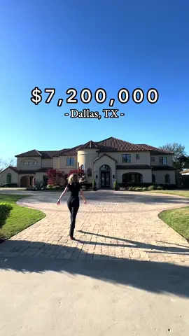This is what $7.2 million gets you in Dallas, Texas! Agent: @Caroline Atwell @jerrymooty  #luxuryhomes #luxuryrealestate #dallastexas #realestate #hometour 