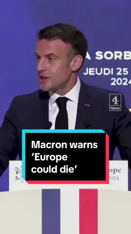 Europe is moving too slowly whilst the rest of the world is rearming, warns French President, Emmanuel Macron. #military #europe #ukraine #macron #explainer #c4news 