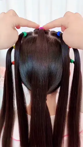 Children's cute simple hairstyle tutorial#Braid hair#Hairstyle tutorial#Children's hair braiding#Fancy braided hair#Shawl hairstyle#Hair braided every day