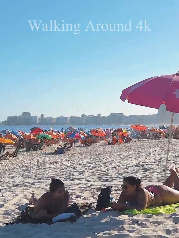 🇧🇷🌴Copacabana Beach | Rio de Janeiro, Brazil. Explore the magnificent Copacabana Beach in Rio de Janeiro. This comprehensive guide shows you all the wonders of this famous beach, from the golden sands to the hustle and bustle of the shore. Copacabana Beach is one of the most iconic beaches in the world, and this video captures its beauty. Don't miss the chance to experience this Rio paradise and check out the local attractions. We noticed that it is beautiful to see elegant fashion on the beaches, women in elegant bikinis, lots of inspiration for beach looks, trendy bikinis, a summer style and lots of natural beauty on the beach, healthy lifestyle, beach activities and summer joy are what we will see in this video, and we can see how the movement was on the beach on this day, with lots of beautiful people cooling off by swimming in the sea and lying on sarongs getting a tan in their swimwear. Brazilians prefer bikinis and swimsuits to sunbathe and get the famous mark, the thong bikini is the most used on Brazilian beaches. In Brazil, it is very common for women to wear bathing suits and bikinis to enjoy the sun even more, as they have numerous benefits such as the absorption of vitamin D in the skin, the stimulation of melanin, the increase in libido, among others, natural or artificial tanning. ends up being a decisive factor in influencing your self-esteem and providing well-being. Sunlight can improve our mood, lower blood pressure, strengthen our bones, muscles and even our immune system. And a brief exposure is enough to reap all these benefits. #foryou#fyp#fypシ#riodejaneiro#copacabana#boardwalk#beach#rio#boardwalk#brasil#Summer#show#girls#beauty#brazil#carnaval#playa#foryoupage#funny#bikini#viral#video#best#walk#4k#verano#mujeres#turismo#travel#happy#sea#sunset#sun#sports#surf#women#trending#party#futbol#paradise#music#life#vibes#vacation#beachlife#litoral#chicas#vacaciones#place#cool#nature#tour#coast#sand#amazing#beautiful